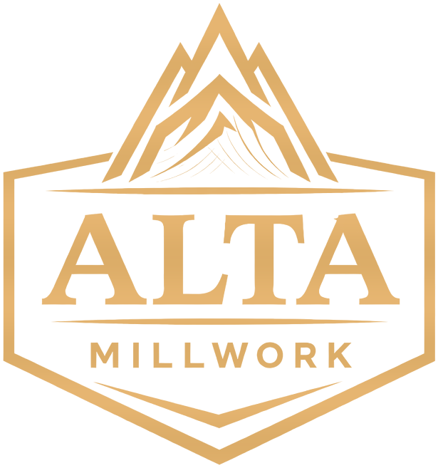 ALTA MILLWORK gold logo