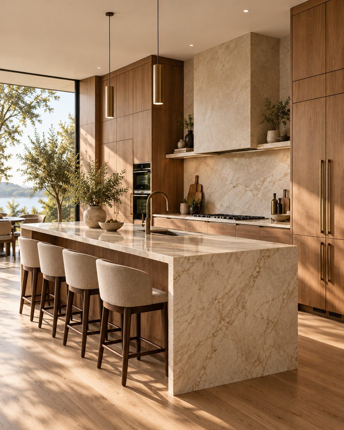 Modern custom kitchen concept
